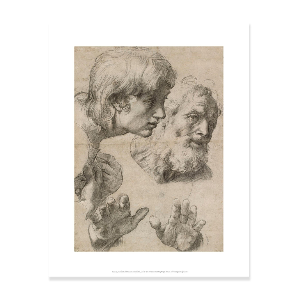 Two Apostles by Raphael Print