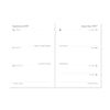 Two calendar pages for September 2027 on a white background