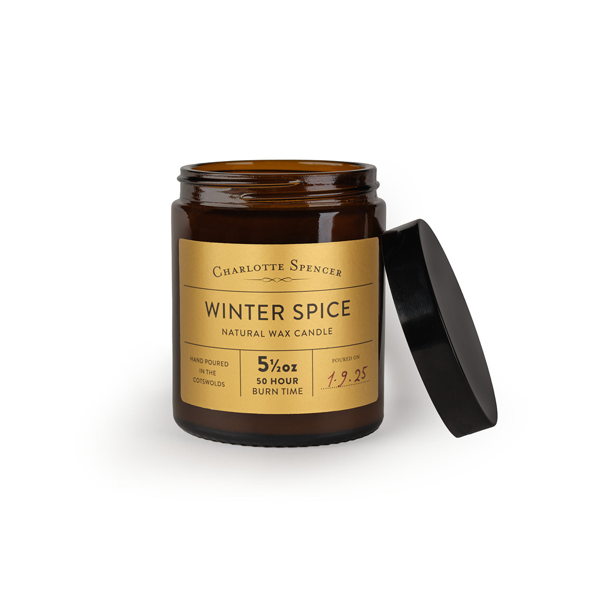 Winter Spice Large Natural Wax Candle– Ashmolean Museum