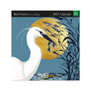 2027 calendar cover with a bird design and 'Bird Prints by Sue Welfare' text.