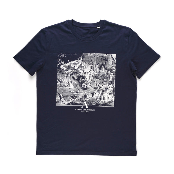 Bruegel to Rubens Navy Cotton T-Shirt