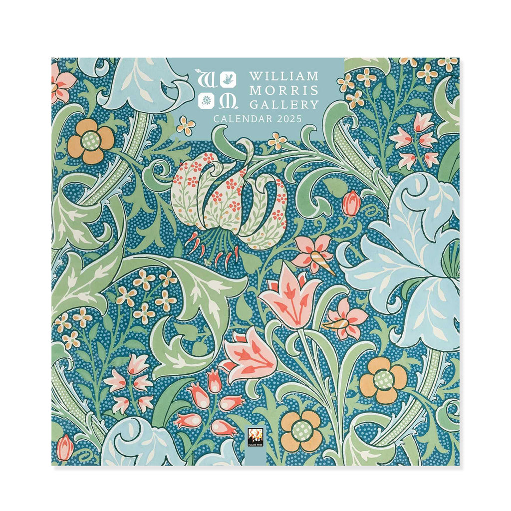 William Morris Wall Calendar 2025