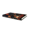 Floral design notebook with 'Ashmolean' branding on a white background