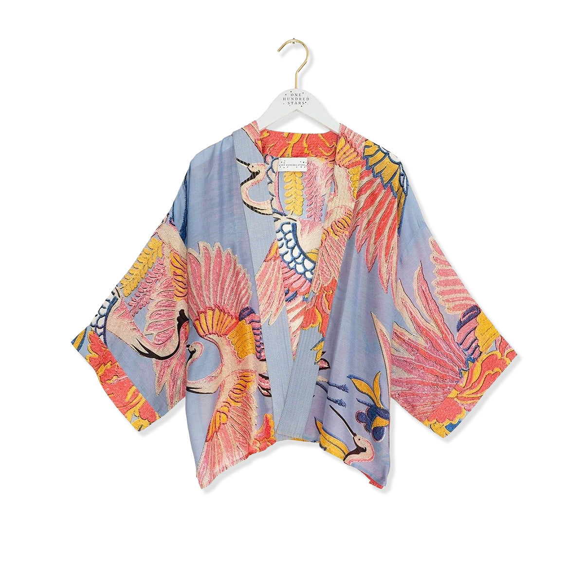 Periwinkle Blue Crane Kimono– Ashmolean Museum
