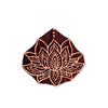 Indian Lotus Flower Printing Block