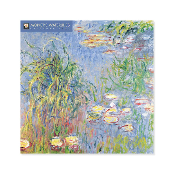 Monet's Waterlilies Wall Calendar 2025