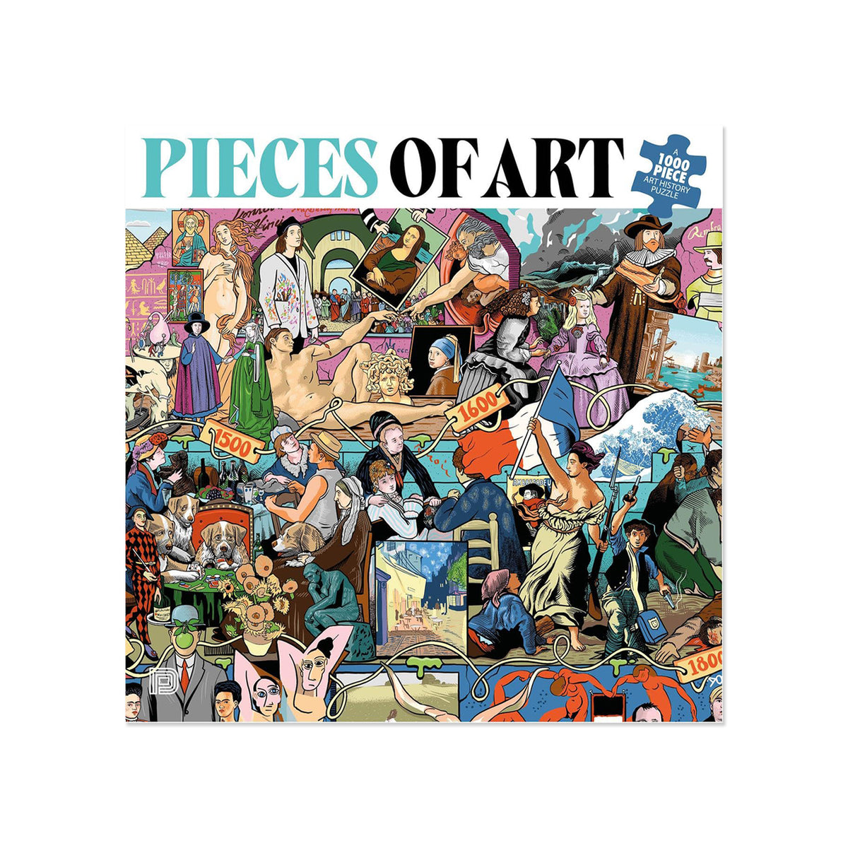 Pieces of Art 1000 Piece Jigsaw Puzzle– Ashmolean Museum