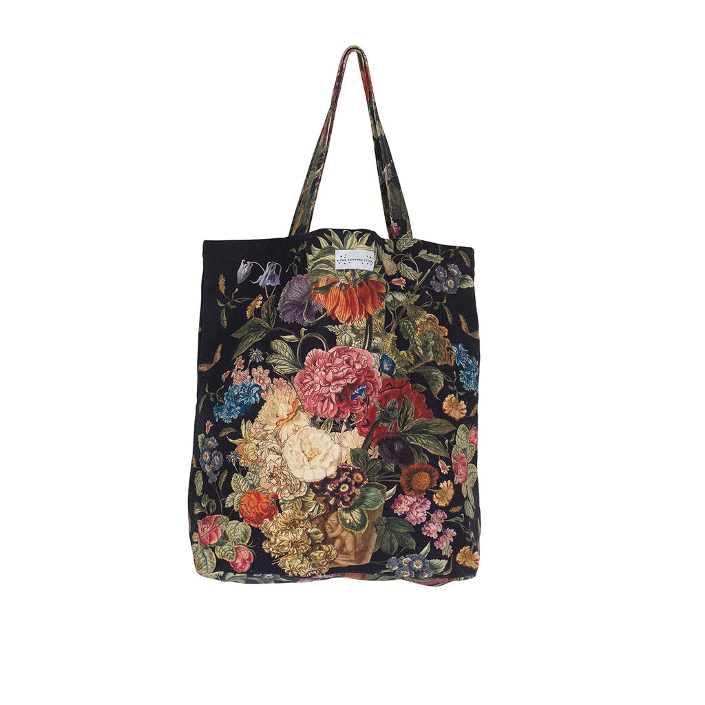 Primula Black Canvas Bag