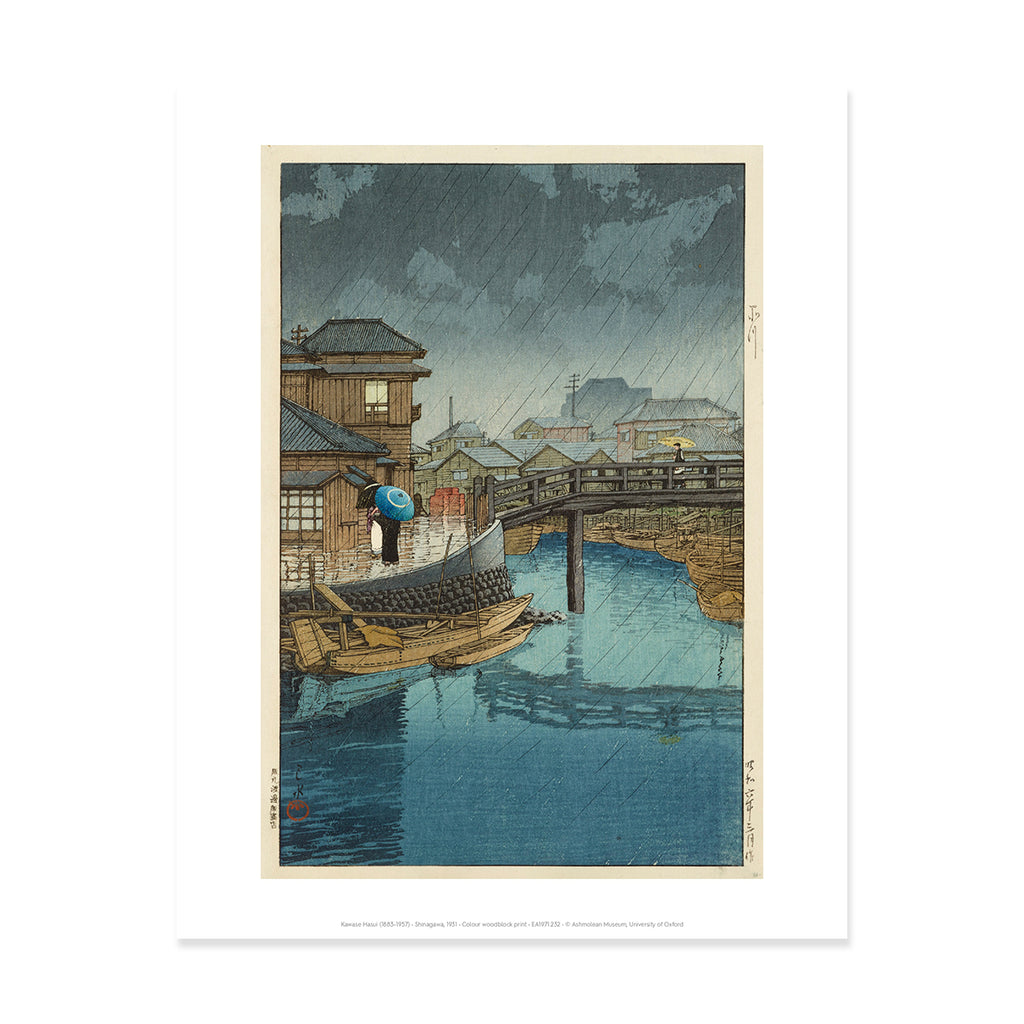 Kawase Hasui Shinagawa Print