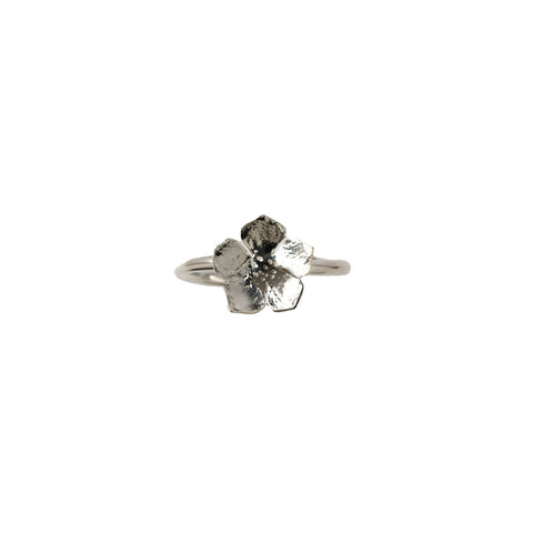 Silver Blossom Ring