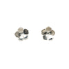 Silver Blossom Stud Earrings