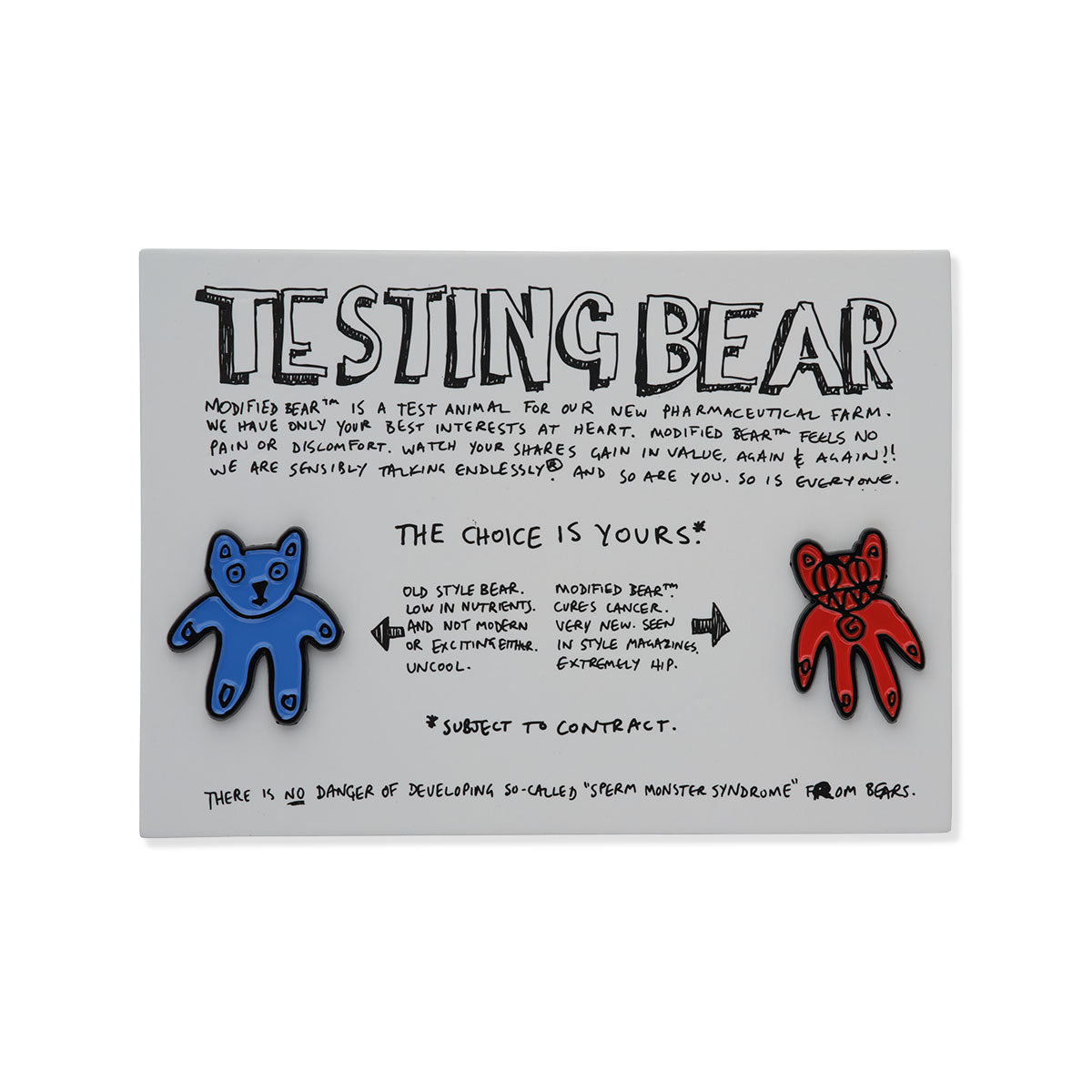 Bear Testing Pin Badge Set– Ashmolean Museum