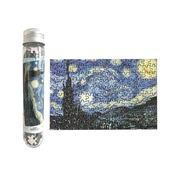 1000 Piece Micro Jigsaw Puzzle - Starry Night By Van Gogh (26 × 38cm)