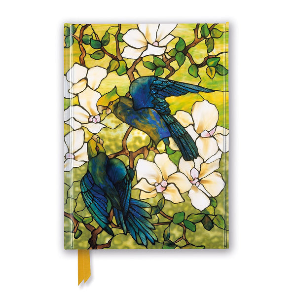 Louis Comfort Tiffany: Hibiscus and Parrots Journal