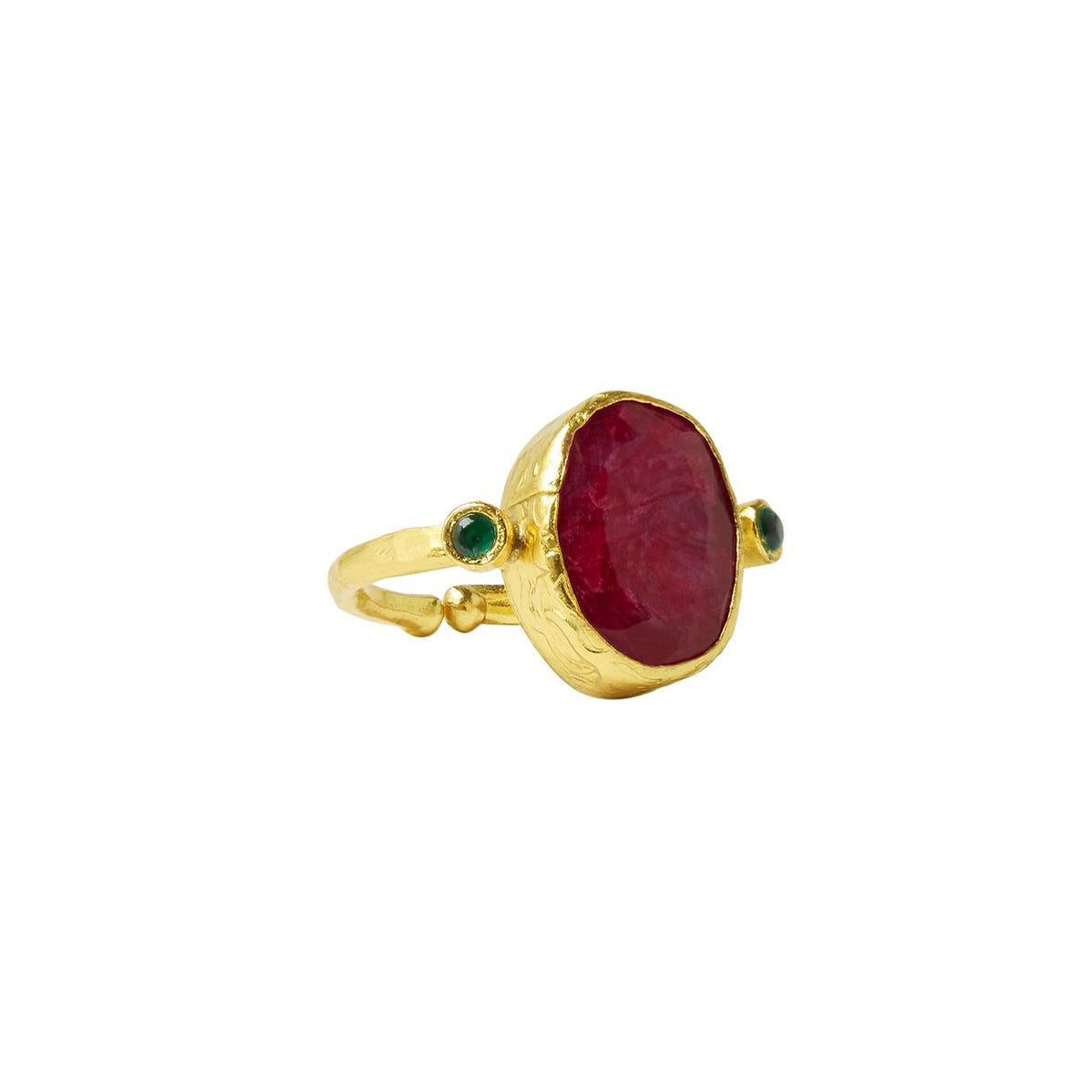 Lucia Ruby Cocktail Ring– Ashmolean Museum