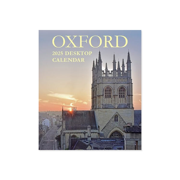 2025 Oxford: Mini Desktop Calendar