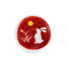 Red Rabbit & Moon Chopstick Rest