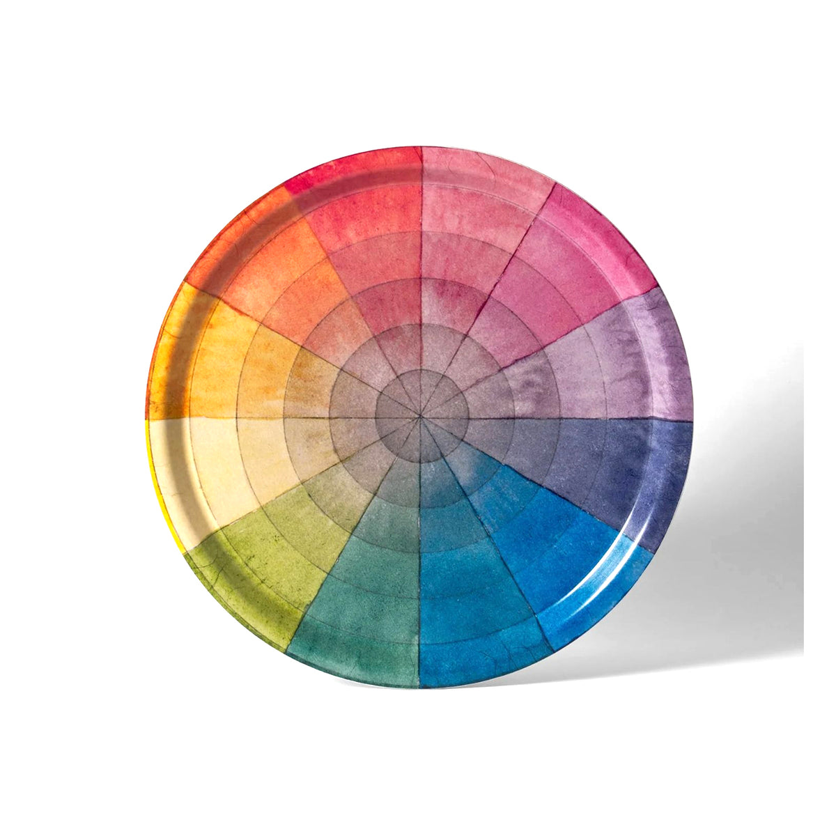Round Colour Wheel Birchwood Tray– Ashmolean Museum