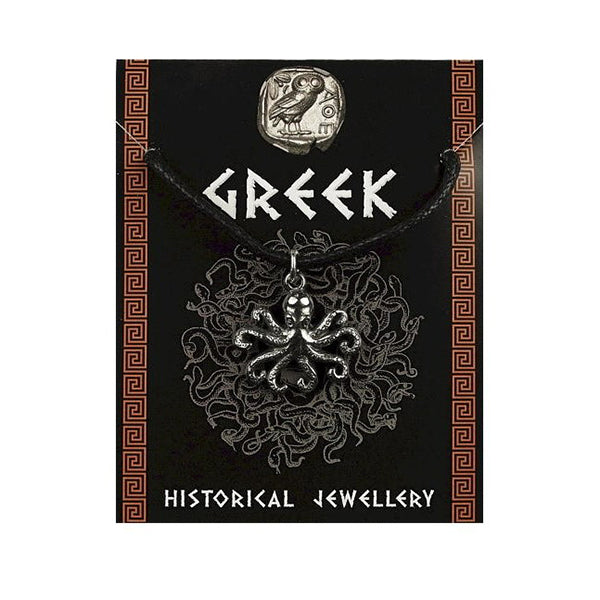 Ashmolean Octopus Greek Octopus Pendant Necklace– Ashmolean Museum