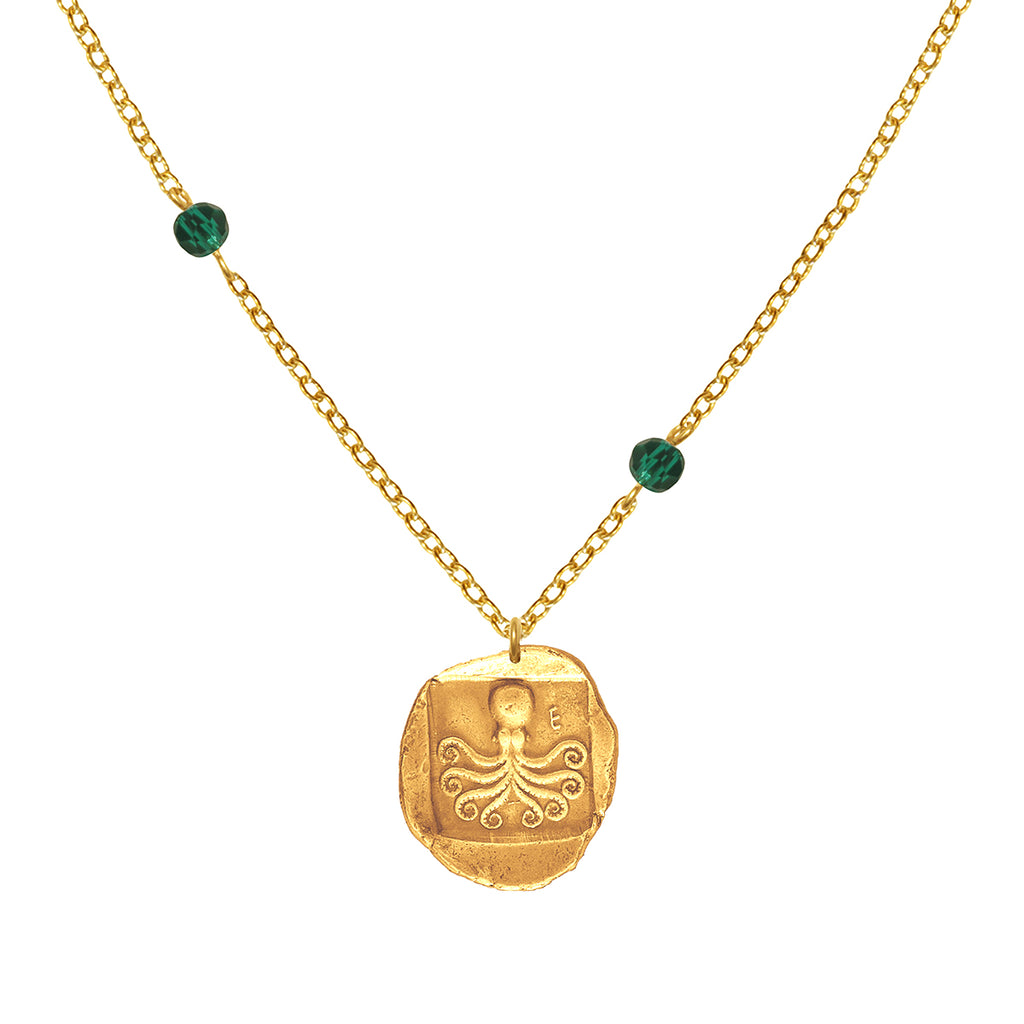 Ashmolean Octopus Greek Octopus Coin Necklace– Ashmolean Museum