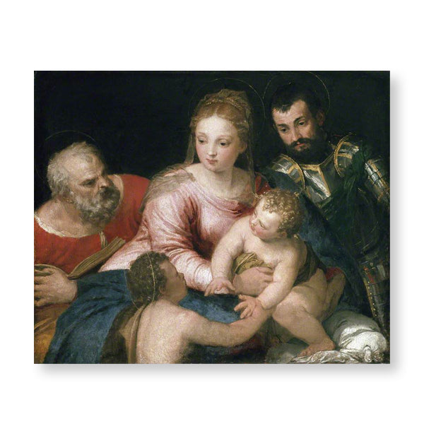 Ashmolean Veronese Holy Family Christmas Cards